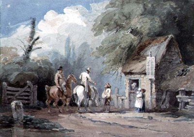 Country Toll-bar by Luke Clennell